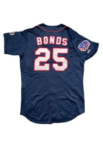 1997 Barry Bonds NL All-Star Player-Worn BP Jersey