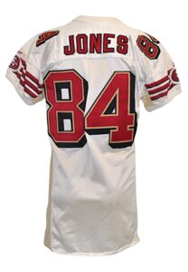 1997 Brent Jones San Francisco 49ers Game-Used Road Uniform