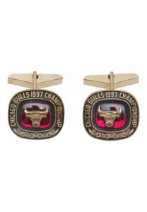 1997 Chicago Bulls Championship Cufflinks