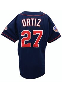 1997 David Ortiz Minnesota Twins Game-Used Jersey