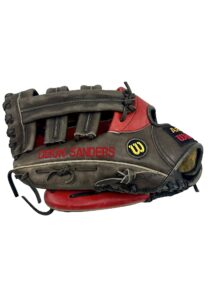 1997 Deion Sanders Cincinnati Reds Game-Used Glove