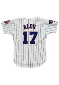 1997 Felipe Alou Montreal Expos Manager-Worn & Autographed Jersey