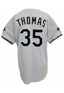 1997 Frank Thomas Chicago White Sox Game-Used Road Jersey