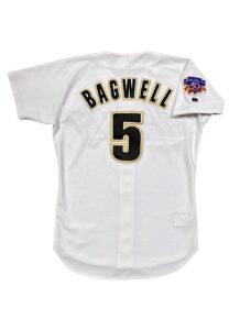 1997 Jeff Bagwell Houston Astros Game-Used Home Jersey