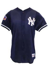 1997 Jorge Posada New York Yankees Player-Worn Batting Practice Jersey