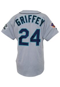 1997 Ken Griffey Jr. Seattle Mariners Game-Used Road Jersey