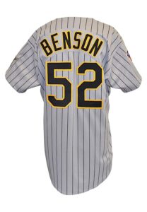 1997 Kris Benson Pittsburgh Pirates Game-Used Road Jersey