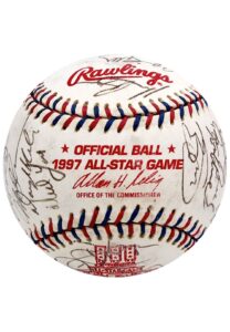 1997 MLB All-Star Game Team-Signed Baseball