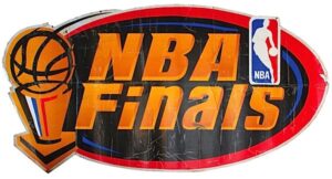 1997 NBA Finals Floor Logo – Chicago Bulls vs. Utah Jazz