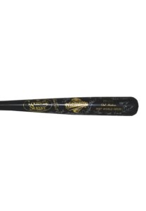 1997 Orel Hershiser Bat Autographed by the Cleveland Indians AL Championship Team