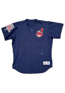 1997 Orel Hershiser Cleveland Indians Batting Practice Jersey