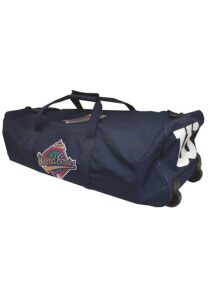 1997 Orel Hershiser Cleveland Indians World Series Team Issued Travel Bag