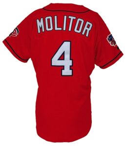 1997 Paul Molitor Minnesota Twins Game-Used “Dairy Queen” Alternate Jersey