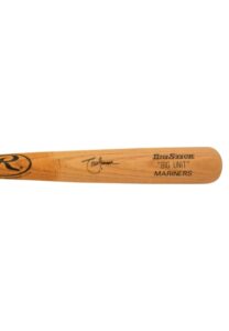 1997 Randy Johnson Seattle Mariners Game-Used & Autographed Bat