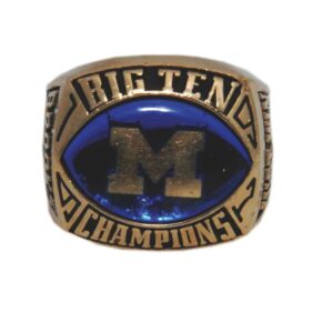 1997 Todd Brooks Michigan Wolverines Big Ten Championship Ring