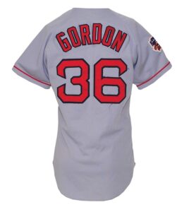 1997 Tom “Flash” Gordon Boston Red Sox Game-Used Road Jersey