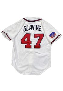 1997 Tom Glavine Atlanta Braves Game-Used & Autographed Jersey