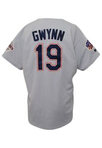 1997 Tony Gwynn San Diego Padres Game-Used Road Jersey