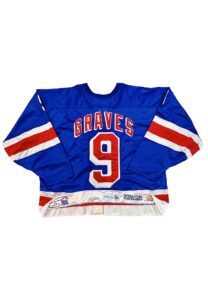 1998-99 Adam Graves NY Rangers Game-Used Jersey