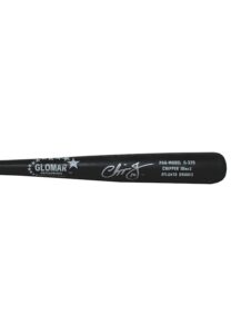 1998-99 Chipper Jones Atlanta Braves & 1998 David Justice Cleveland Indians Game-Used & Autographed Bats