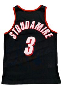 1998-99 Damon Stoudamire Portland Trail Blazers Game-Used Road Jersey