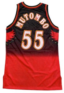 1998-99 Dikembe Mutombo Atlanta Hawks Game-Used Jersey