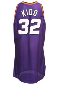 1998-99 Jason Kidd Phoenix Suns Game-Issued Road Jersey