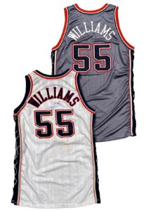 1998-99 Jayson Williams New Jersey Nets Game-Used & Signed Jerseys