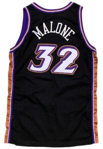 1998-99 Karl Malone Utah Jazz Game-Used Alternate Jersey