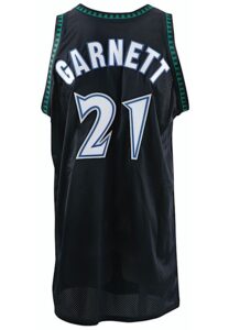 1998-99 Kevin Garnett Minnesota Timberwolves Game-Used Jersey 