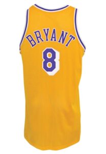 1998-99 Kobe Bryant Los Angeles Lakers Game-Used Home Jersey