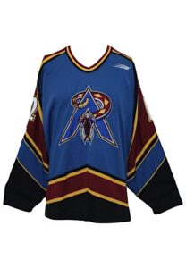 1998-99 Steve Ferranti Amarillo Rattlers Game-Used Road Jersey