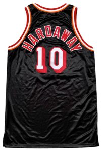 1998-99 Tim Hardaway Miami Heat Game-Used Jersey