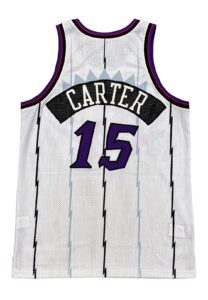 1998-99 Vince Carter Toronto Raptors Game-Used Jersey