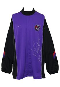 1998-99 Vince Carter Toronto Raptors Rookie Autographed Warm-Up Jacket