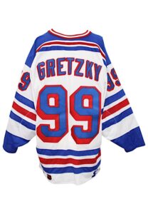 1998-99 Wayne Gretzky New York Rangers Team-Issued Jersey