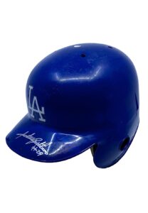 1998 Adrian Beltre LA Dodgers Rookie Game-Used & Signed Helmet