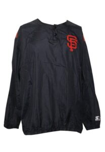 1998 Barry Bonds SF Giants Worn Batting Practice Warm-Up Jacket