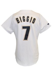 1998 Craig Biggio Houston Astros Game-Used Home Jersey