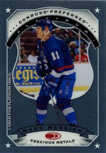 1998 Donruss Preferred Platinum Precious Metals Mark Messier #4