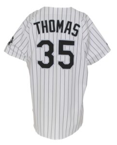 1998 Frank Thomas Chicago White Sox Game-Used Home Jersey