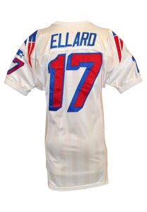 1998 Henry Ellard New England Patriots Game-Used Road Jersey