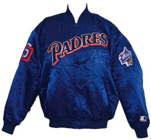 1998 Jim Leyritz San Diego Padres World Series Worn & Autographed Cold Weather Jacket