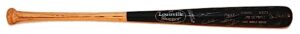 1998 Jim Leyritz World Series Bat Autographed By the 1998 World Champion NY Yankees