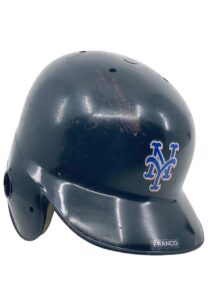 1998 John Franco NY Mets Game-Used Helmet