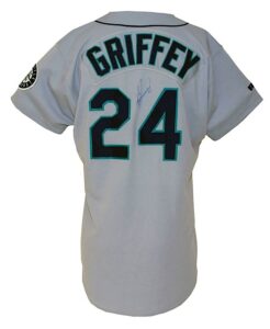 1998 Ken Griffey, Jr. Seattle Mariners Game-Used & Autographed Road Uniform