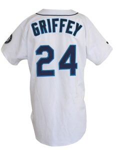 1998 Ken Griffey, Jr. Seattle Mariners Game-Used Home Jersey