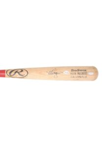 1998 Mark McGwire St. Louis Cardinals Game-Used & Autographed Bat