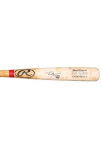 1998 Mark McGwire St. Louis Cardinals Game-Used & Autographed Bat