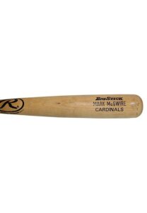 1998 Mark McGwire St. Louis Cardinals Game-Used Bat